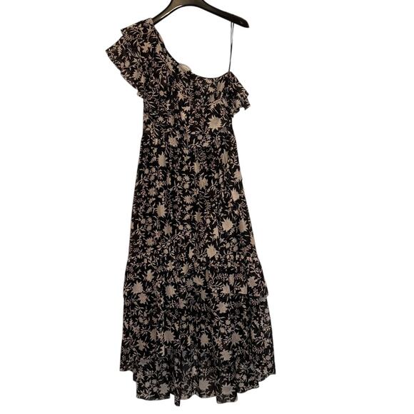 Ulla Johnson Clemente High Low Dress in Midnight Floral Size 0 - Picture 2 of 13